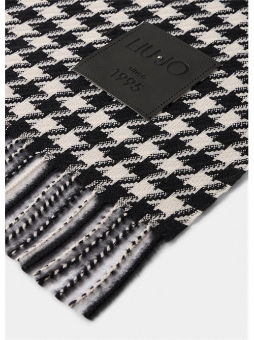 Stola jacquard in vichy LIU JO | 2F5041T0300/09E62